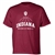 Crimson "COURT" Indiana University Basketball Short Sleeve T-Shirt from Hoosier Team Store Exclusively