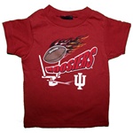 ADIDAS "Goalpost" Indiana Football Crimson T-Shirt