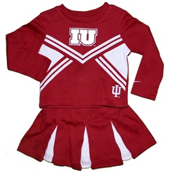 NIKE Crimson Infant Girls Indiana "IU Cheerleading Set