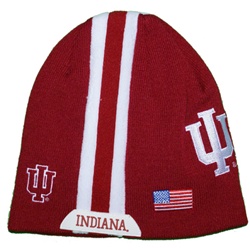 Indiana Hoosiers "Helmet" Style Knit Beanie