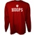 LONGSLEEVE Crimson Indiana Basketball HOOPS T-Shirt