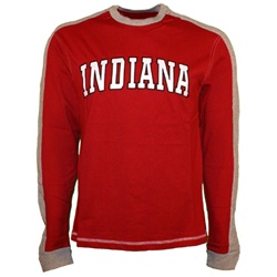 LONGSLEEVE Indiana Hoosiers "Wild Card" Thermal Blend T-Shirt