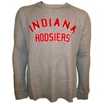 LONGSLEEVE Heather Grey "Mariner" Thermal Indiana Hoosiers Longsleeve Shirt