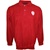 Crimson Red Reverse Fleece Longsleeve Indiana Polo Sweatshirt