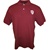 Crimson Indiana Hoosiers "IU" Interlock Pique Golf Shirt