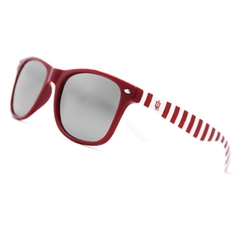 Indiana IU Candy Stripe Sunglasses