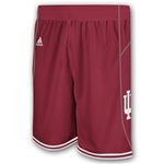 CRIMSON Authentic ADIDAS "Point Guard" Indiana Game Shorts