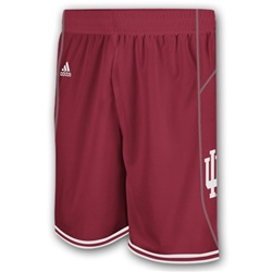 CRIMSON Authentic ADIDAS "Point Guard" Indiana Game Shorts