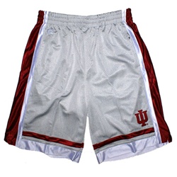 Colosseum Grey Indiana Hoosiers IU "Staple" Basketball Shorts