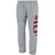 ADIDAS Grey "Vertical Sense" IU INDIANA Fleece Sweatpants