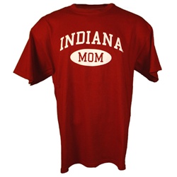 Indiana "Mom" Crimson T-Shirt