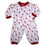 ADIDAS Indiana Hoosiers "All Over" Toddler Pajama Set