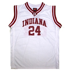 NIKE Boys White Indiana #24 Basketball Jersey