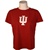 Garment Washed Crimson Ladies Short Sleeved Indiana "IU" T-Shirt
