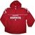 ADIDAS Youth Crimson Indiana Hooded Wind Jacket