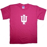 Youth Pink Indiana "IU" T-Shirt