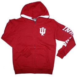 Youth Crimson Full Zip "Automatic" Hooded Sweatshirt from Colosseum