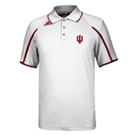 ADIDAS "Climalite" White Performance Indiana "IU" Sideline Polo