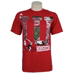 Crimson ADIDAS "IU Stadium" Football T-Shirt