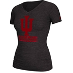 Women's ADIDAS Black Heather IU "Player Athletics" T-Shirt