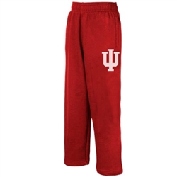 ADIDAS Boys Crimson Fleece Indiana Pants