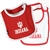 ADIDAS HOOSIERS Infant Bib Combo Pack