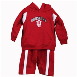 Indiana Infant 2 Piece Fleece Hoodie & Pants Set