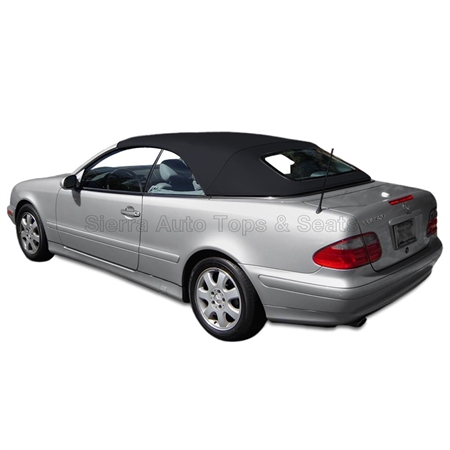 Mercedes Convertible Top 1999-2003 CLK (208) German A5 Canvas Black