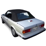 BMW 3 Series E30 Convertible Top Replacement - Black TwillFast Canvas