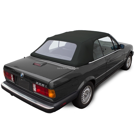 BMW 3 Series (1987-1993) Convertible Top - Black Twill Vinyl