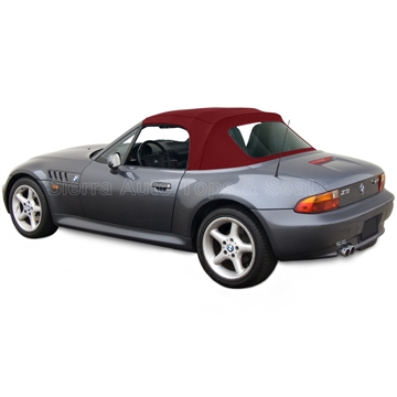 BMW Z3 & M Roadster Burgundy Convertible Top w/ Plastic Window