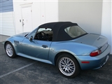 BMW Z3 Black Sun-Fast Canvas Convertible Top & Plastic Window - Black