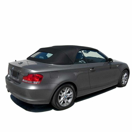 BMW 1 Series Convertible Top Replacement - Black Twillfast RPC BMW Top