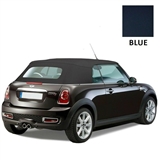 Mini Cooper Convertible Top 2009-2015 TwillFast RPC Canvas, Blue