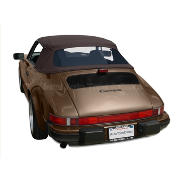 Porsche 911 Convertible Top Replacement & Window, Brown Stayfast Cloth