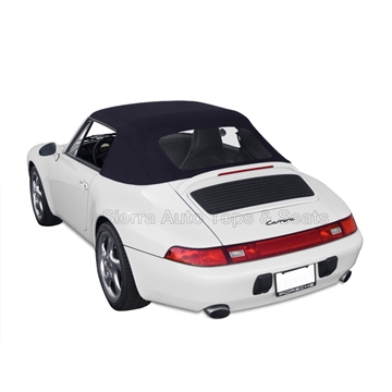 Porsche 993 Carrer 1995-1998 Convertible Soft Top Replacement - Black