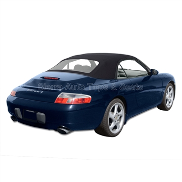 Replacement 1998-2001 Porsche 996 Carrera Black Convertible Top