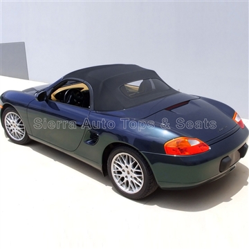 Porsche Boxster Black Stayfast Cloth Convertible Soft Top Replacement
