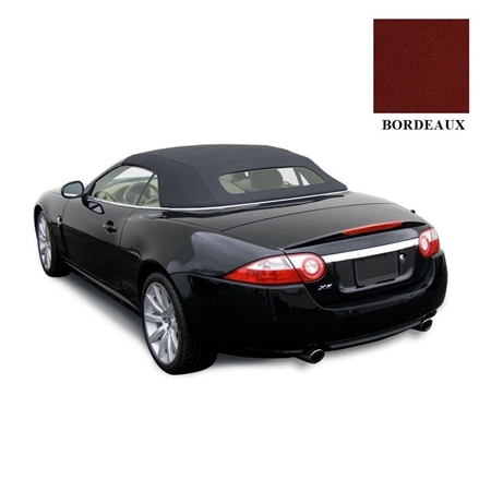 Jaguar XK/XKR Bordeaux Twillfast Convertible Top Replacement -2010-2017