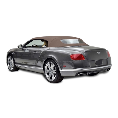 Bentley Convertible Top 2007-10 TwillFast RPC Canvas, Beige