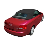 Replacement 2003-2009 Audi A4 Convertible Top - Black German A5