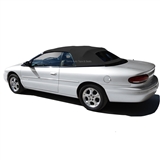 1996-2000 Chrysler Sebring Convertible Tops, Black Sailcloth Vinyl | Auto Tops Direct