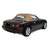 Mazda Miata Cabrio Soft Top With Zippered Plastic Window - Tan