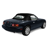 Mazda Miata 1987-97 Convertible Top Replacement & Plastic Window, Black