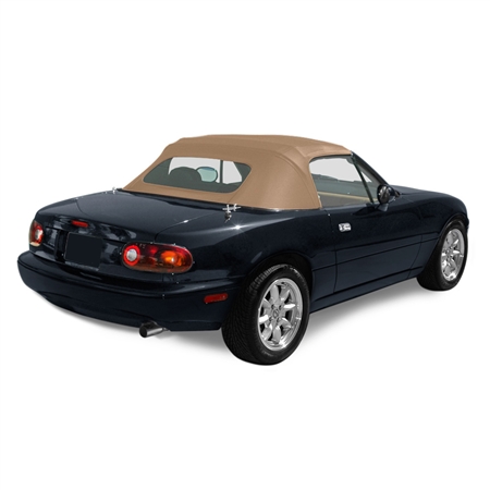 Mazda Miata 1989-1997 Convertible Soft Top & Window - Tan