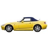 2000-2001 Honda S2000 Convertible Top - Blue Cloth, Glass Window