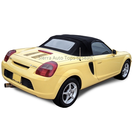 Toyota MR2 Spyder Cabrio Grain Vinyl Convertible Top - Black