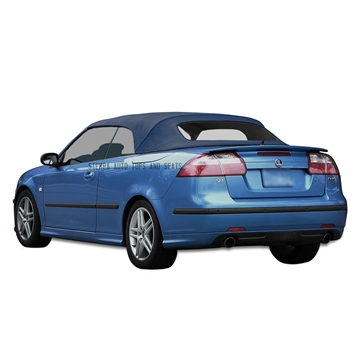 SAAB 9-3 German A5 Convertible Soft Top without Window - Blue