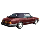 Saab 900 1986-94 Convertible Top & Window - Blue Twillfast II