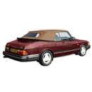 Saab 900 1986-94 Convertible Top & Window - Tan Twillfast II